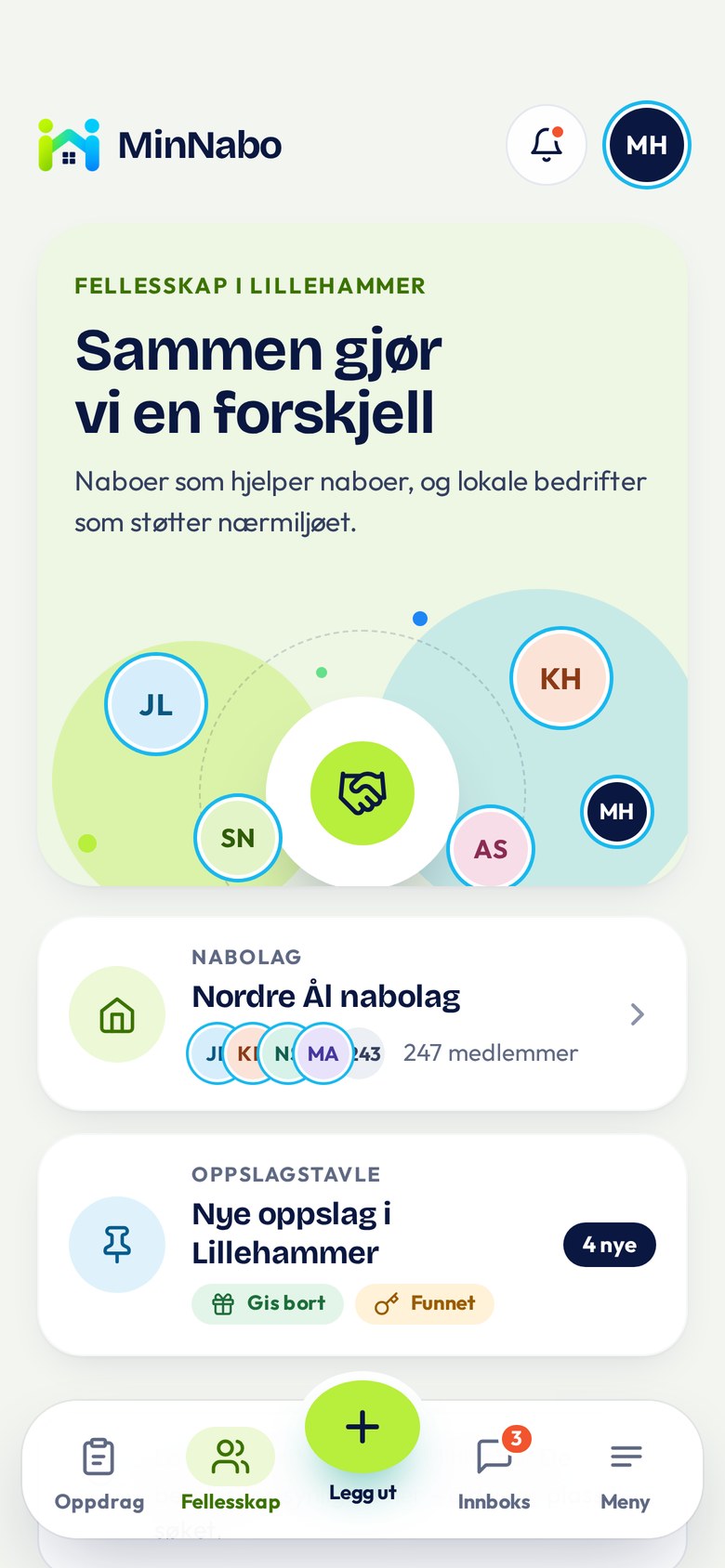Fellesskap i appen
